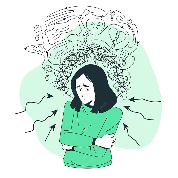 Anxiety illustration